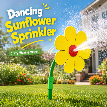 🌻Upgraded 68CM Large Dancing Sunflower Sprinkler