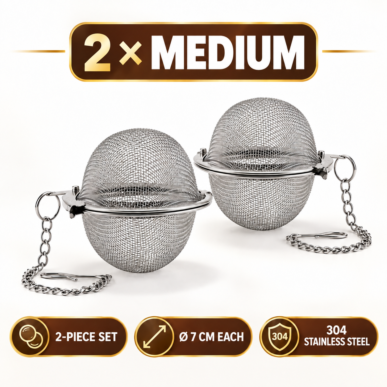 Stainless Steel Spice Infuser Ball – Full Flavor Without the Floating Spices 🍲