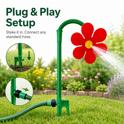 🌻Upgraded 68CM Large Dancing Sunflower Sprinkler