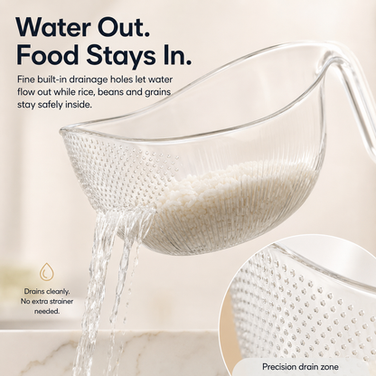 🥬 Multipurpose Wash & Drain Strainer Bowl