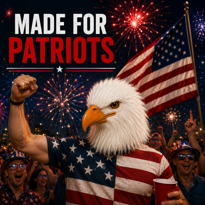 🦅 Realistic Bald Eagle Mask – Become The Center Of Attention Anywhere