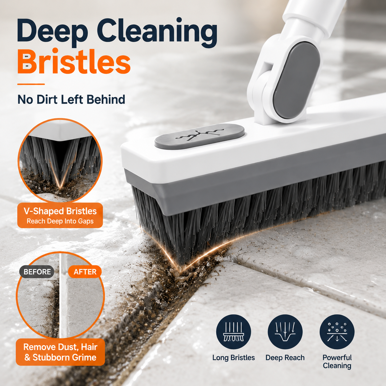 🧹 180° Rotating Gap Cleaning Brush – Deep Clean Every Hard-To-Reach Spot