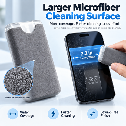 ✨ 50% OFF Portable Screen Cleaner Spray – Pocket-Sized 2-in-1 Phone & Laptop Screen Cleaner