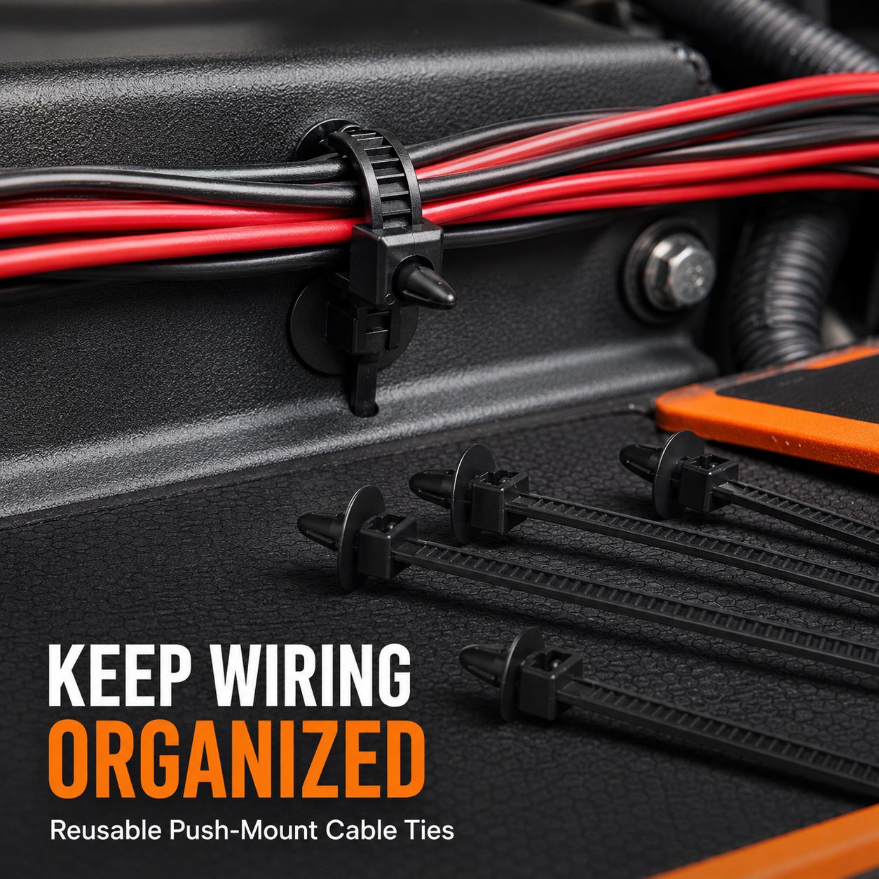 🔧 975-Piece Automotive Retainer Clip & Trim Removal Tool Kit – 33 Popular Sizes with Organizer Case