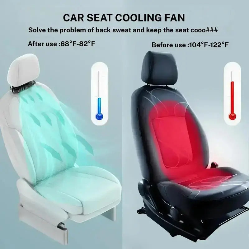 Car Seat Velcro Fan
