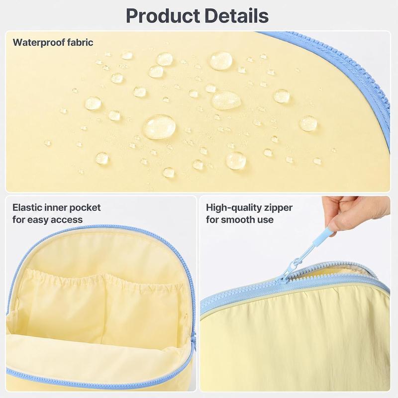 ✨ Waterproof Shell Storage Pouch – 3-in-1 Travel Organizer for Bra, Panties & Socks, Multi-Compartment & Portable for Trips