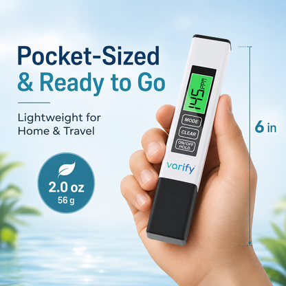 💧 4-in-1 Digital Water Tester – Fast TDS, EC & Temperature Readings