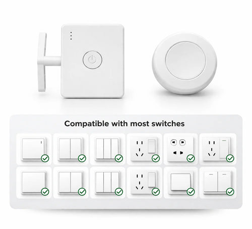 2026 Upgraded RF Remote Switch, Turn Off Lights from Bed, No WiFi Needed