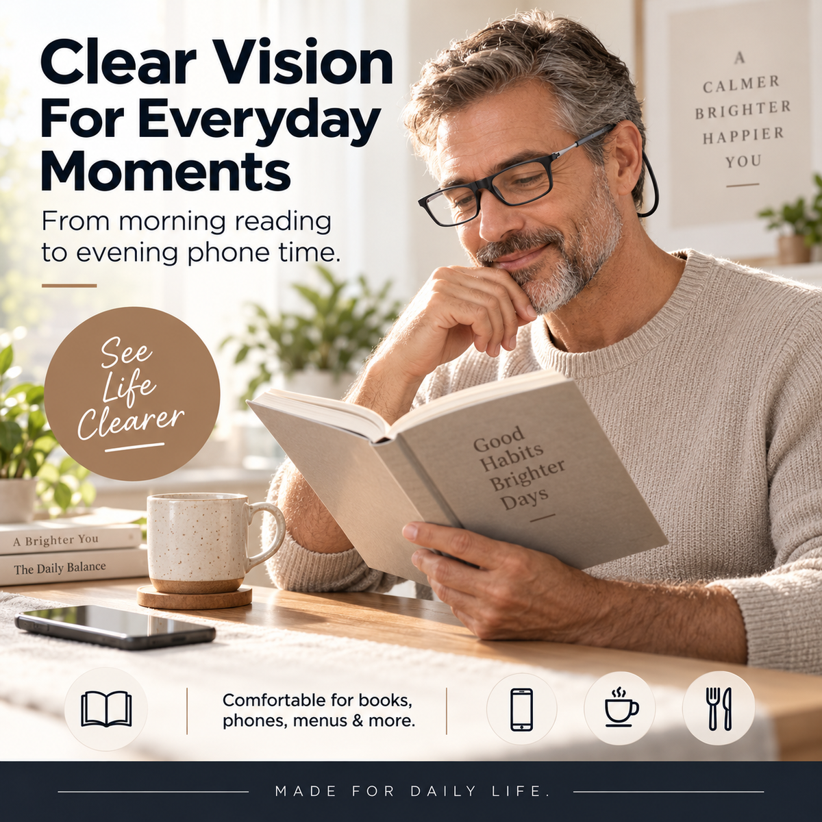👓 Magnetic Folding Reading Glasses – Lightweight Pocket-Size Readers That Are Always Ready  中文：