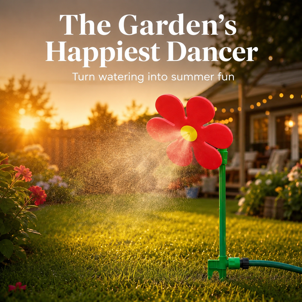 🌻Upgraded 68CM Large Dancing Sunflower Sprinkler