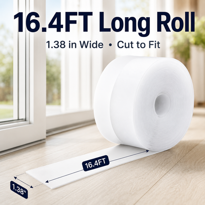 🚪 ClearSeal™ Weatherproof Door & Window Seal Strip – Stop Drafts, Dust & Water Gaps
