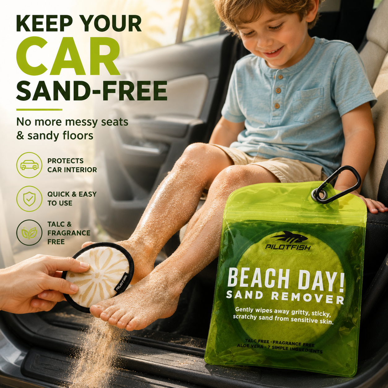 👉 Sand Everywhere After Beach Trips? Not Anymore.
