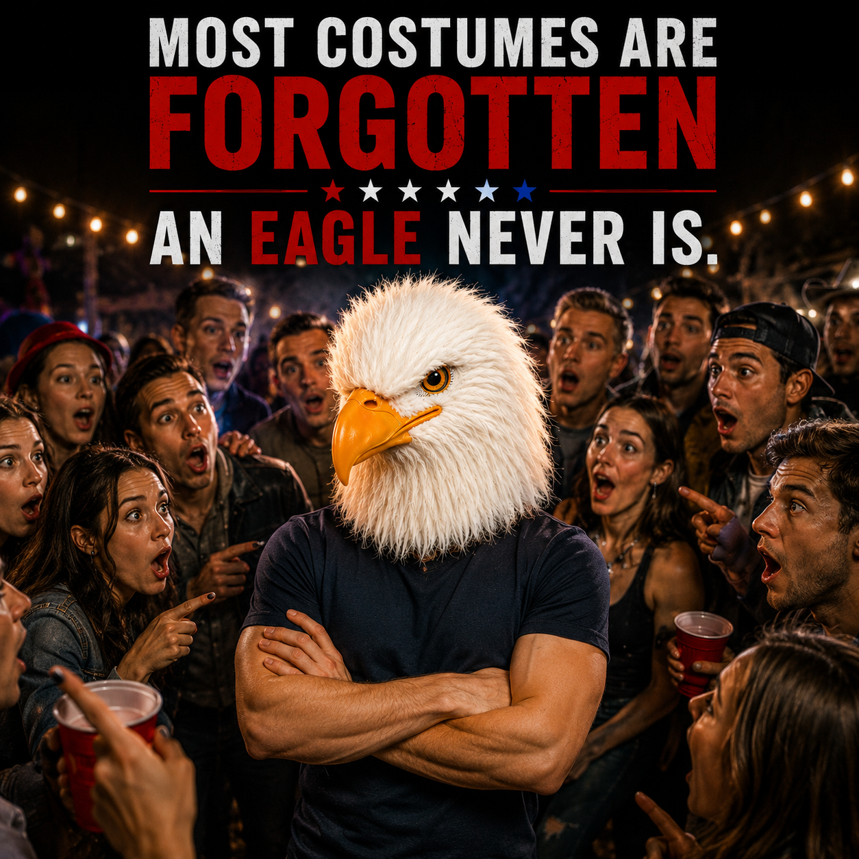 🦅 Realistic Bald Eagle Mask – Become The Center Of Attention Anywhere