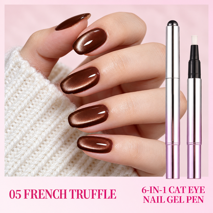 💅 One-Step Gel Nail Polish Pen – Portable Manicure & Pedicure Color
