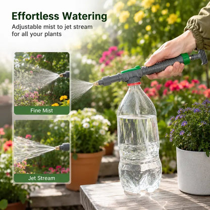 ♻️ Reusable Bottle Pressure Sprayer – 2-Mode Plant Mister