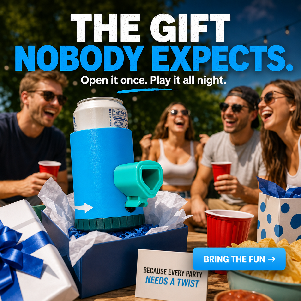 Splash Roulette funny White Elephant party gift