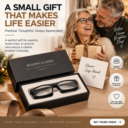 👓 Magnetic Folding Reading Glasses – Lightweight Pocket-Size Readers That Are Always Ready  中文：