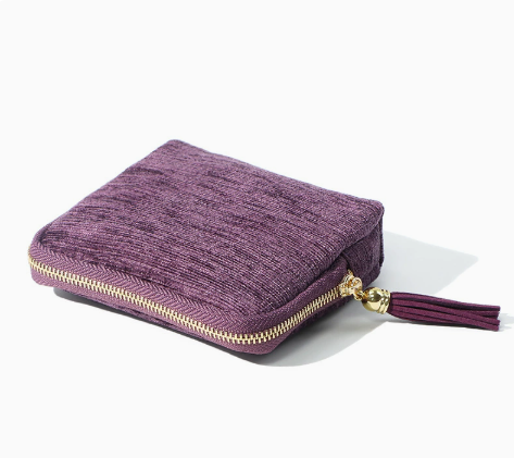✈️ Tangle-Free Travel Jewelry Organizer – Compact Multi-Pocket Storage Case