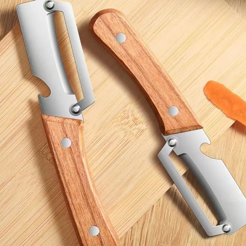🪵Meat Shredder Claw Tool – BBQ Chicken Puller & Multi-Function Kitchen Shredder with Wooden Handle