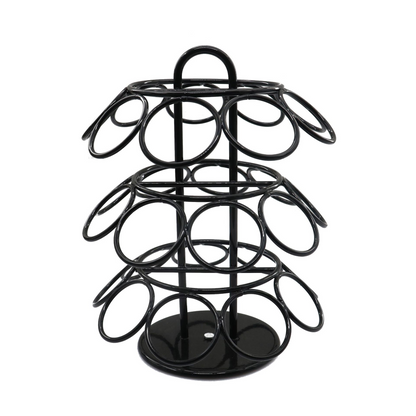 🎉 PARTY FAVORITE | Rotating Shot Glass Display Tower – 3-Tier 360° Holder for Home Bar & Entertaining