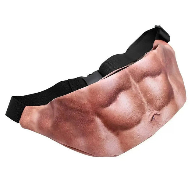 😂 Realistic Beer Belly Fanny Pack – Funny Hidden Waist Bag & Gag Gift