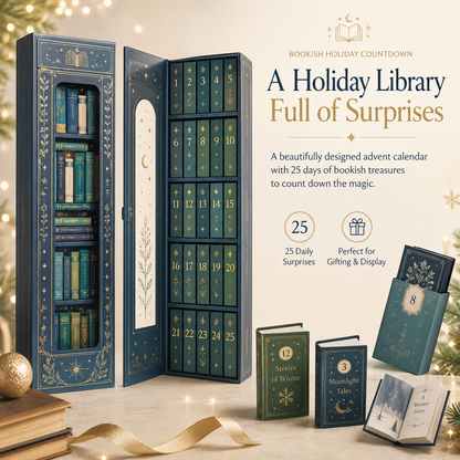 📚 25-Day Mini Book Advent Calendar – A Book Lover's Christmas Countdown