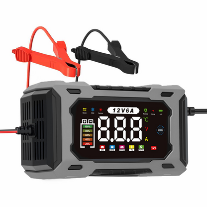 🚗12V/24V Smart Battery Charger, Maintainer & Trickle Charger🔋