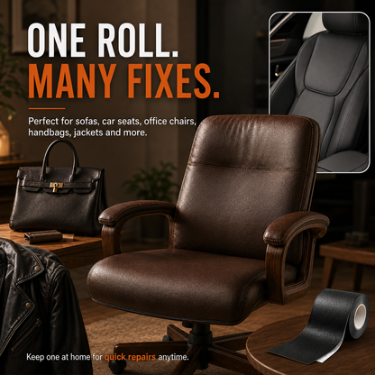 ✨ Self-Adhesive Leather Repair Roll – Quick Fix for Sofas, Car Seats & Chairs