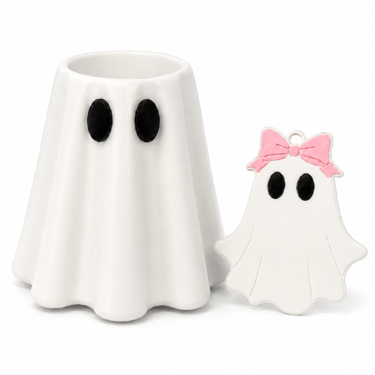 👻 Halloween Ghost Drink Cover with Bottle Opener – Turn Your Drinks Into Spooky Party Favorites