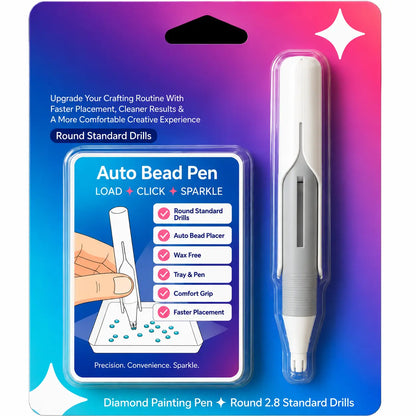 ✨ TRENDING NOW | Automatic Diamond Painting Tool – A Smarter Wax-Free Way to Place Round Drills