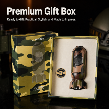 💣 Hardcore EDC Fidget Lighter – Atomic Bomb Shape