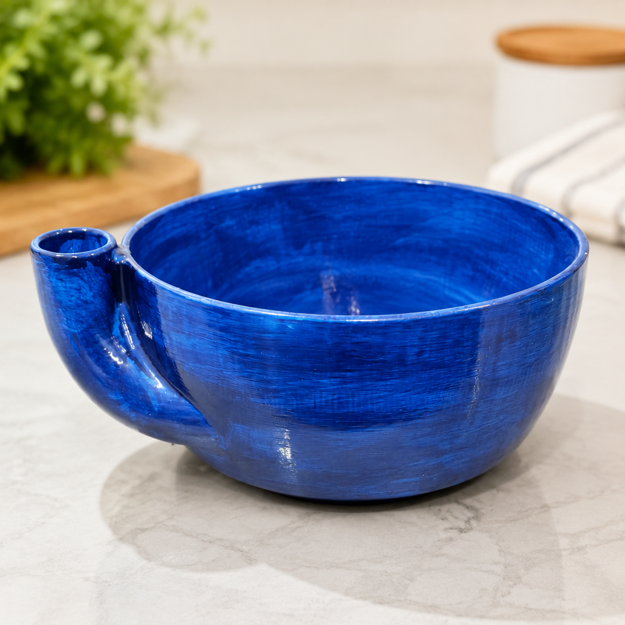 🥗 Self-Spinning Berry Washing Bowl – Effortless Fruit Cleaning & Serving Made Easy