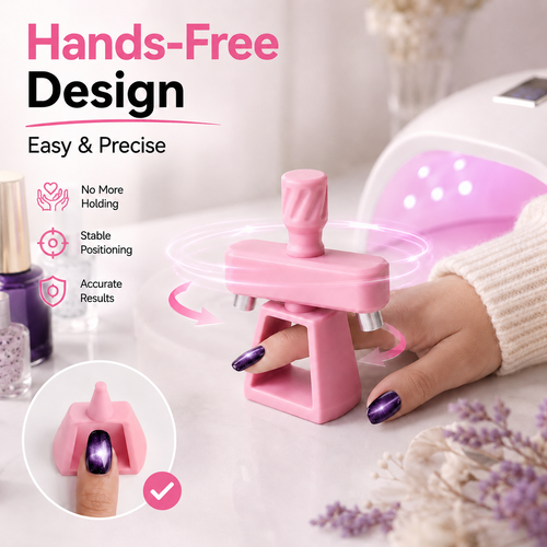 💅 360° Cat Eye Nail Magnet Tool | Perfect Salon Nails at Home