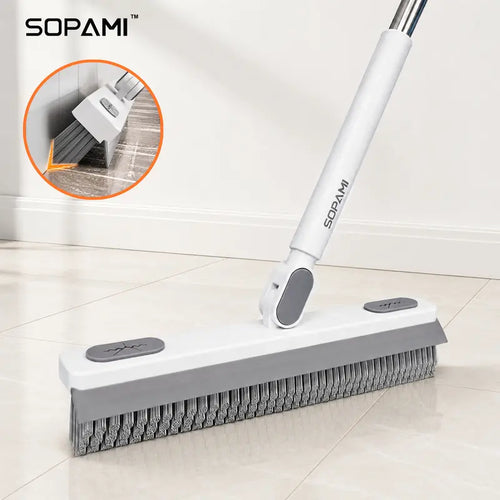 SOPAMI 180° Rotating Gap Cleaning Tool - Extendable Adjustable No-Touch Cleaner for Windows, Sliding Doors, Narrow Spaces, Home Deep Cleaning