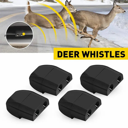 🦌 4PCS Deer Warning Whistles – Easy-Install Wildlife Alert for Cars, Trucks, RVs & Motorcycles