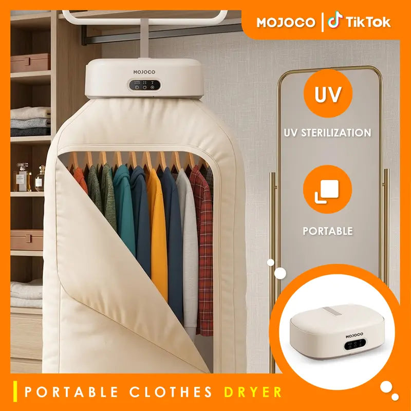 ⚡ 600W Portable Hanging Clothes Dryer – Fast, Foldable & Space-Saving