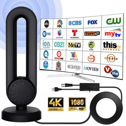 📺 Magnetic HD TV Antenna – Free Local Channels, No Monthly Fees