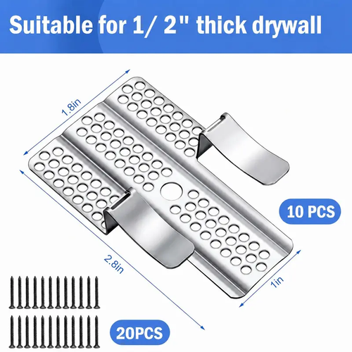 🔧 Drywall Repair Clips Kit 🏠 Easy Wall Fix Solution