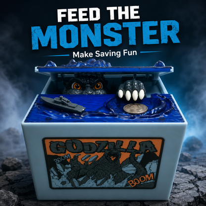 🦖 Interactive Monster Coin Bank – Fun Coin-Stealing Money Box for Kids & Monster Fans