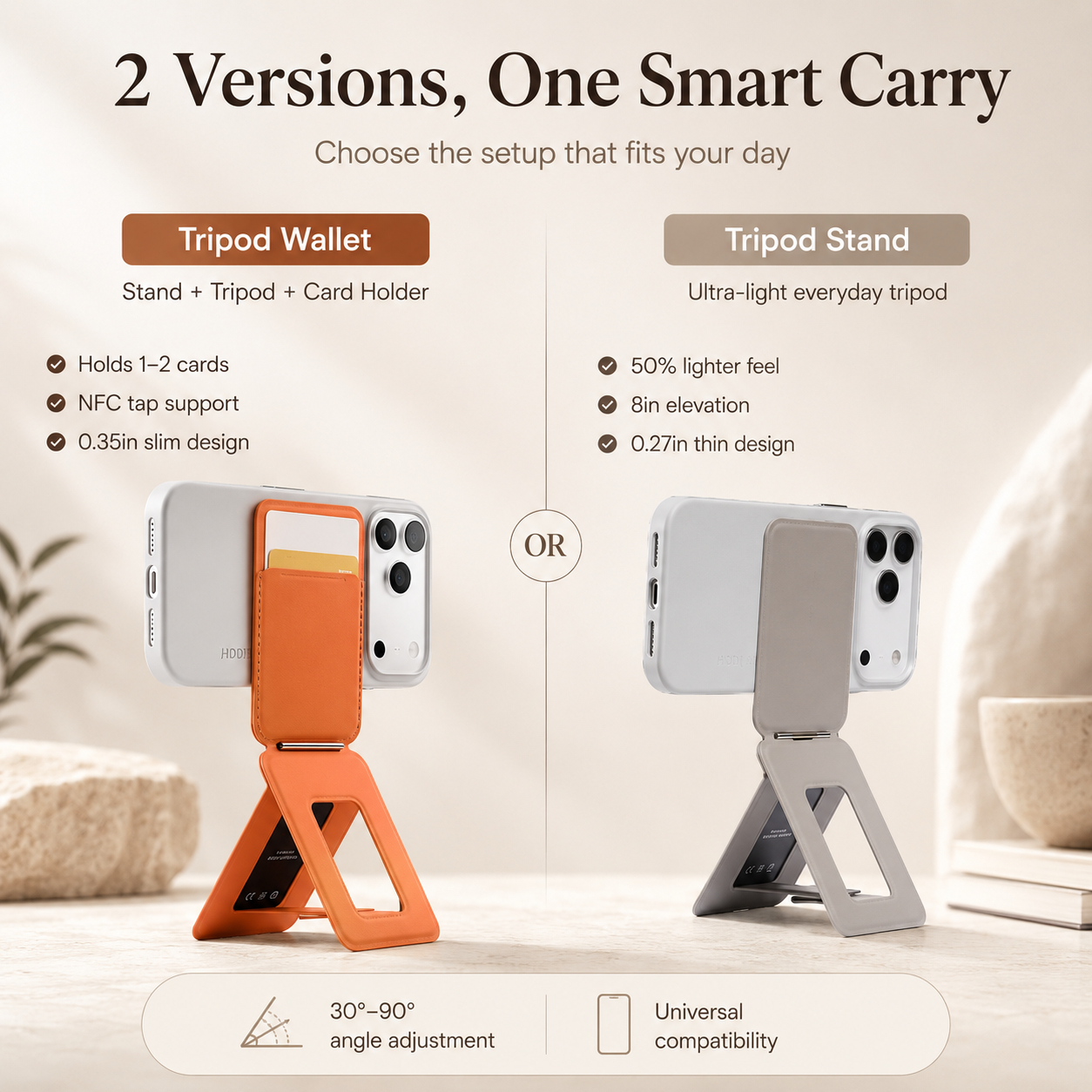 MOFT Phone Tripod Wallet for iPhone
