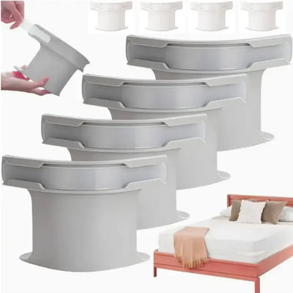 🛏️ Invisible Bed Sheet Holders | 4PC Non-Slip Mattress Strips