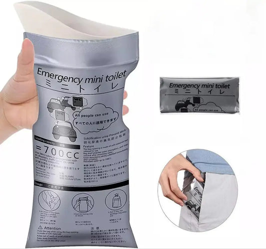 8/16/32PCS Disposable Emergency Urinal Bag, Portable Camping Pee Bags, Travel Pee Bags, Car Traffic Jam Emergency Portable Urine Bag, Vomit Bags, for Men Women Patient