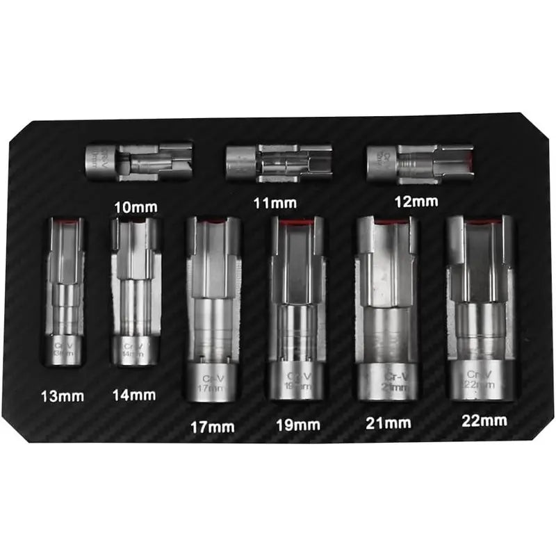 🔧 10–22mm Diesel Injector Fuel Line Socket Wrench Set