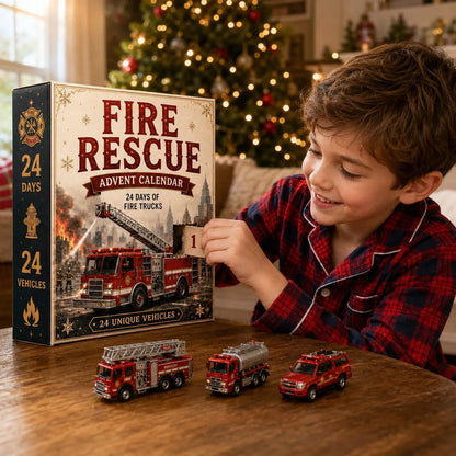 🚜Build the Fleet Collection 24-Day Vehicle Advent Calendar Series | ✨A New Adventure Every Morning