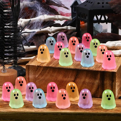 👻 LIMITED DEAL | Mini Glow Ghost Decorations – Cute by Day, Spooky & Glowing After Dark