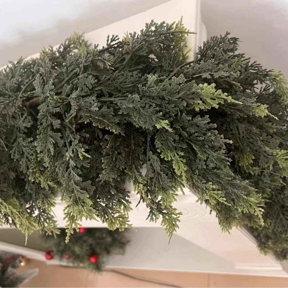 🎄Lush Artificial Cedar Garland 🔥Buy 2 Free Shipping