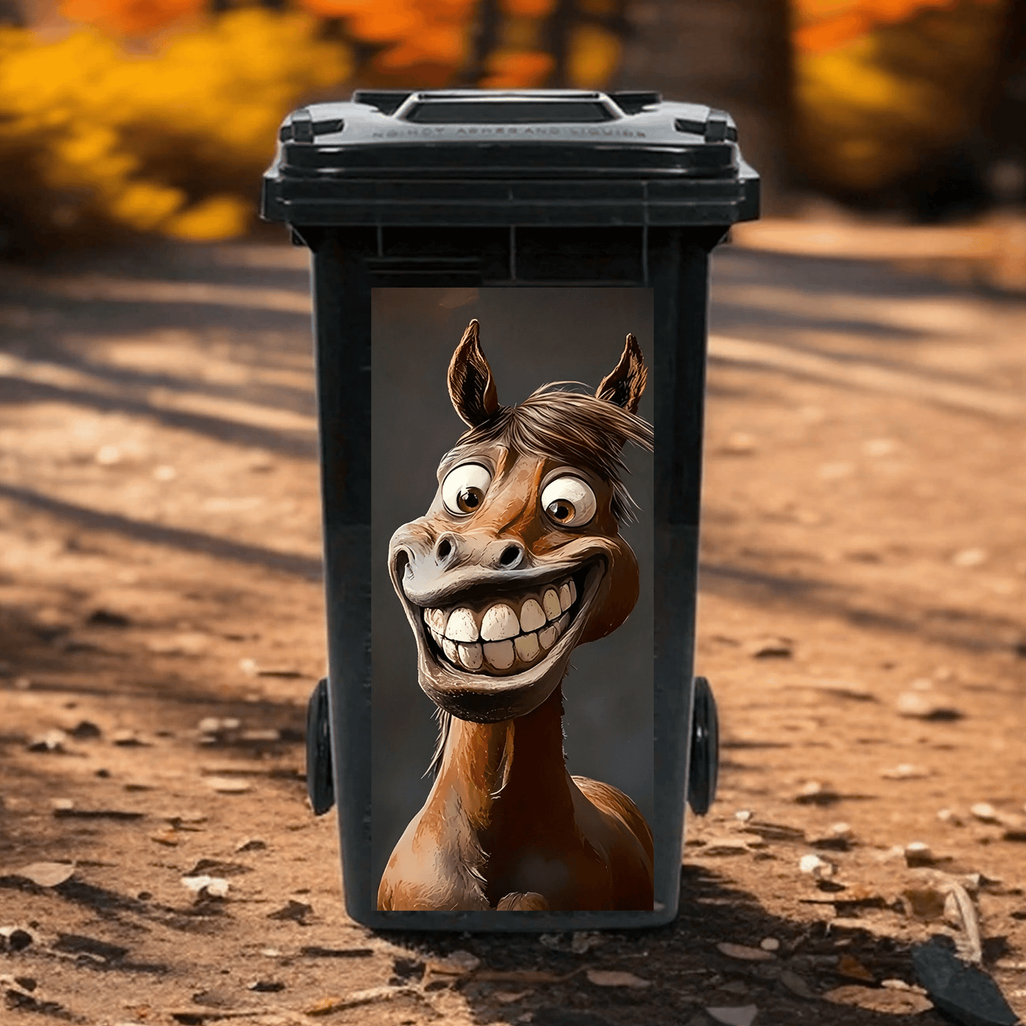 🔥Flash Sale 49% OFF✨ Creative Colourful Cartoon Trash Can Sticker, DIY Funny Bin Decal for Home Bathroom Kitchen&Brighten Your Community