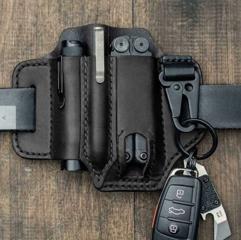 🧰 Leather EDC Belt Organizer