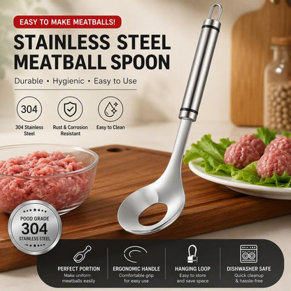🥩304 Stainless Steel Meatball Scoop Ball Maker Tool🥄