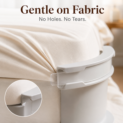 🛏️ 4PCS Invisible Bed Sheet Holders – Keep Sheets Tight & Wrinkle-Free